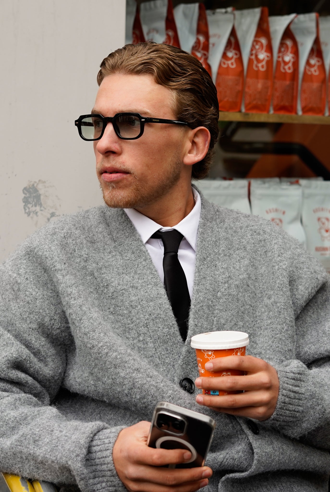 Sirocco Sunglasses - Black with Gradient Green Lenses