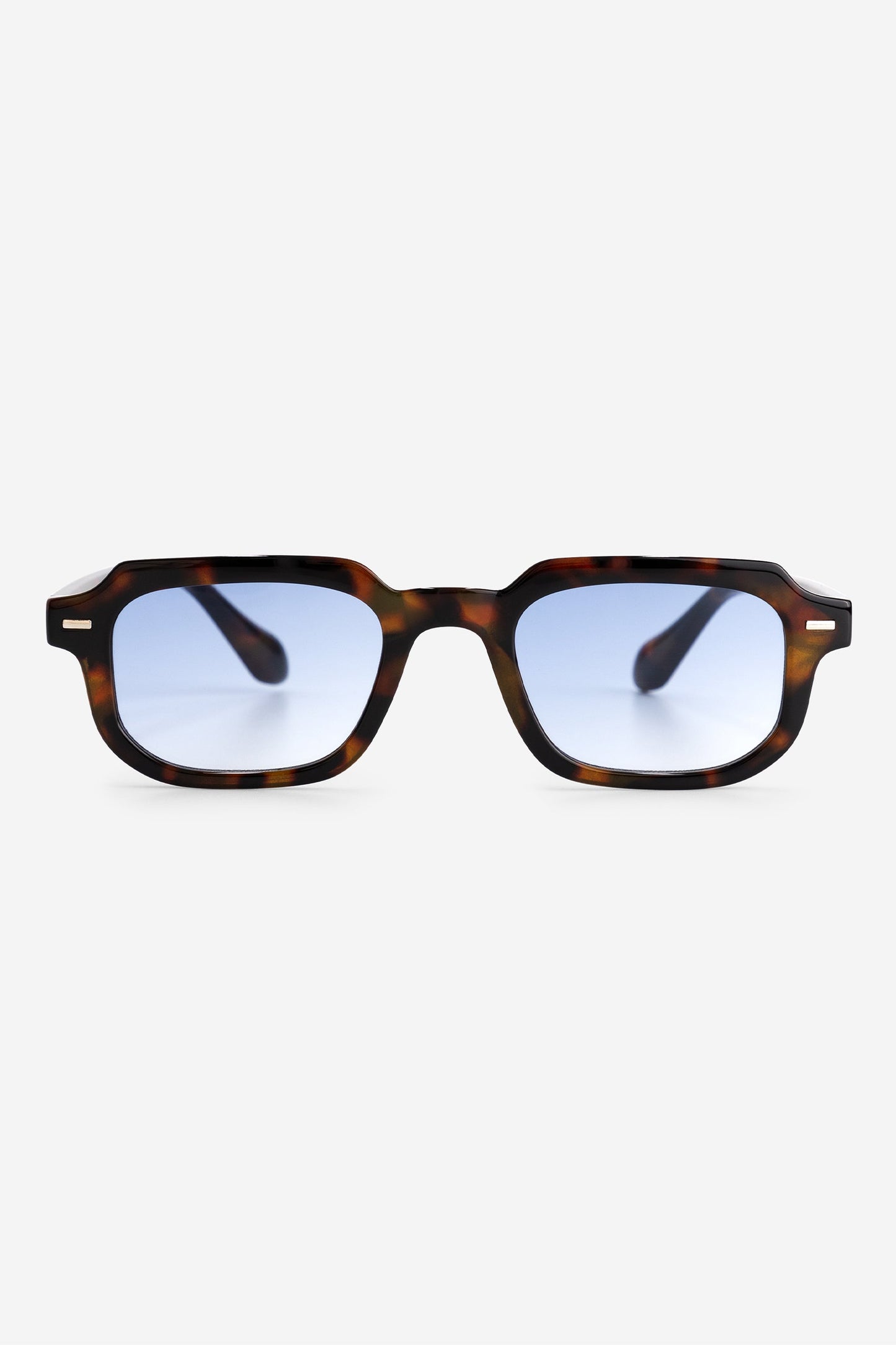 Tortoise Gradient Dark Blue Sunglasses