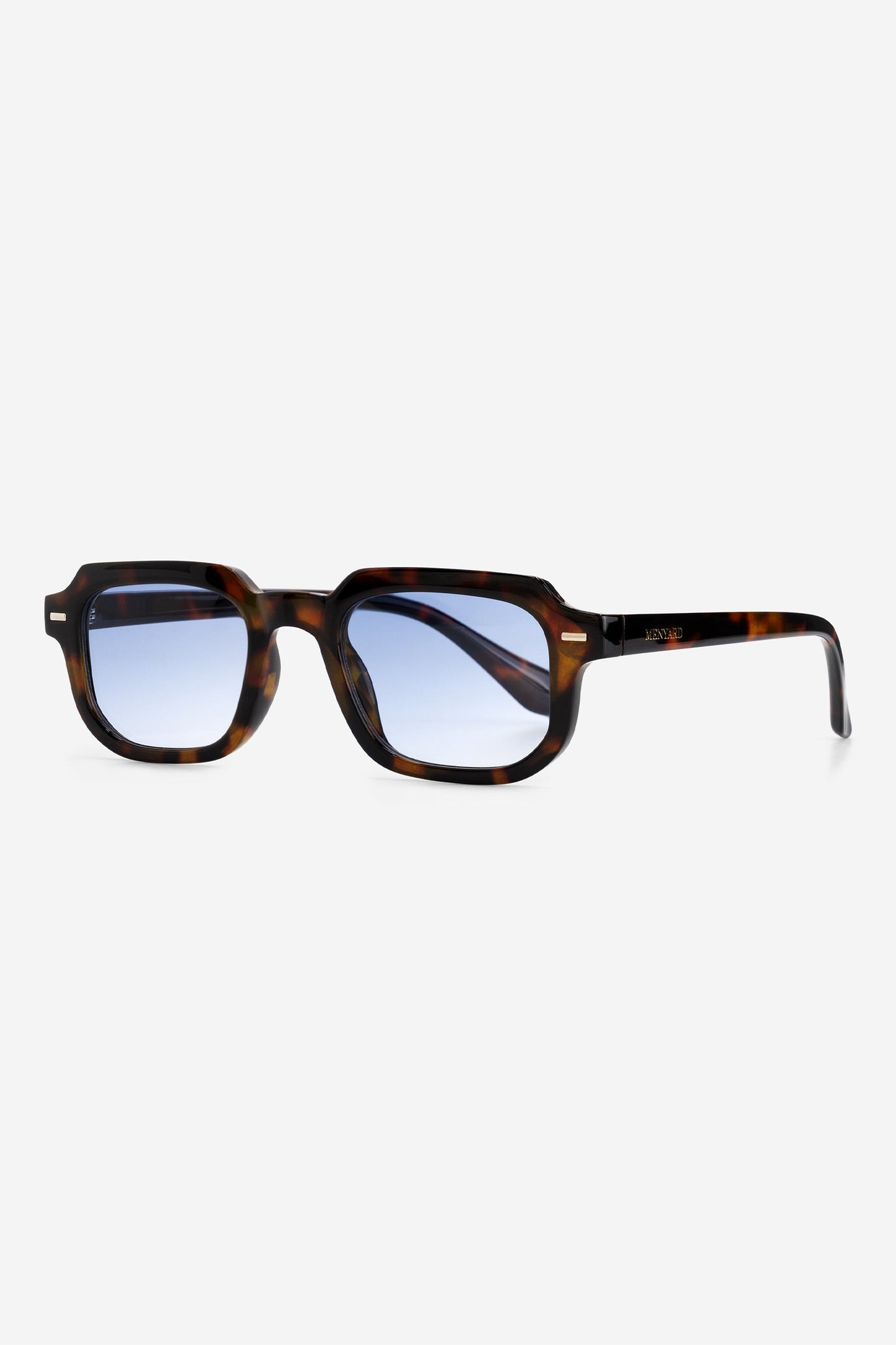 Tortoise Gradient Dark Blue Sunglasses