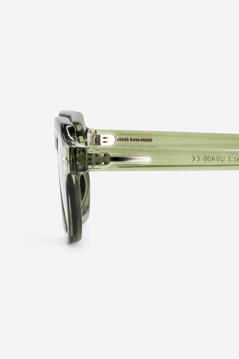 Sirocco Sunglasses - Green and Faded Black