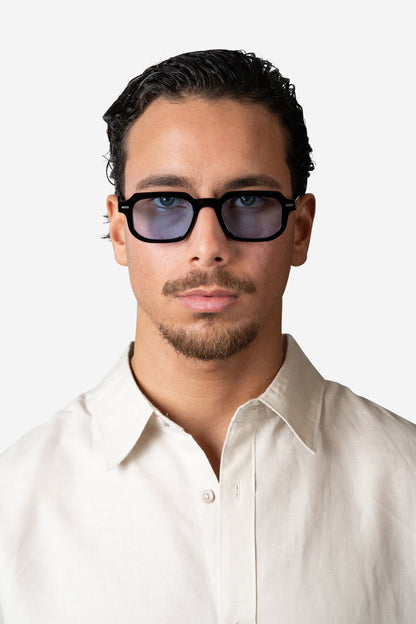 Sirocco Sunglasses - Black and Blue