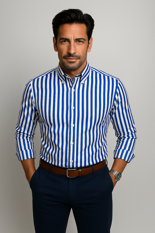 ItaliaHeritage - Shirt with Stripes