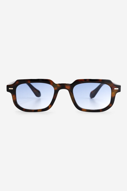 Tortoise Gradient Dark Blue Sunglasses