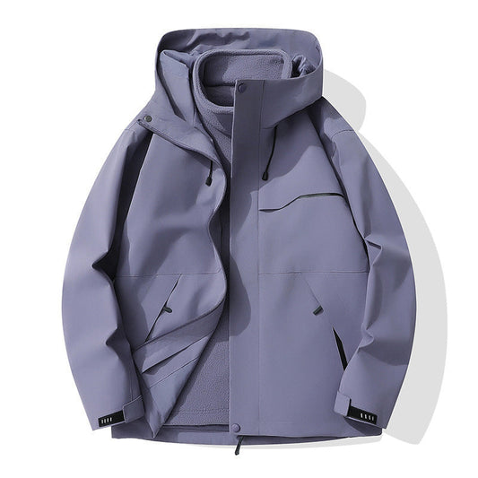 Women’s Softshell Jacket with Detachable Fleece Lining