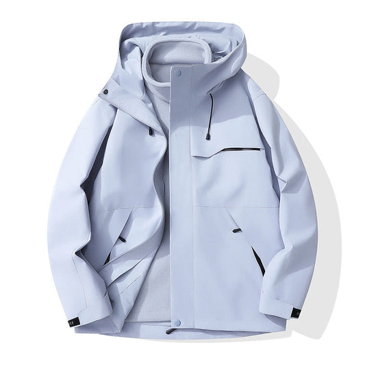 Women’s Softshell Jacket with Detachable Fleece Lining